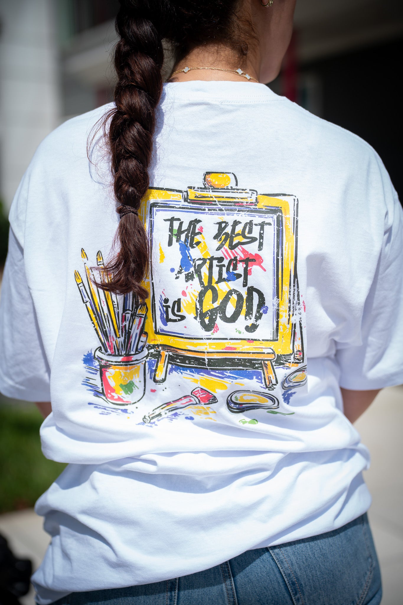The Best Artist Is God Tee